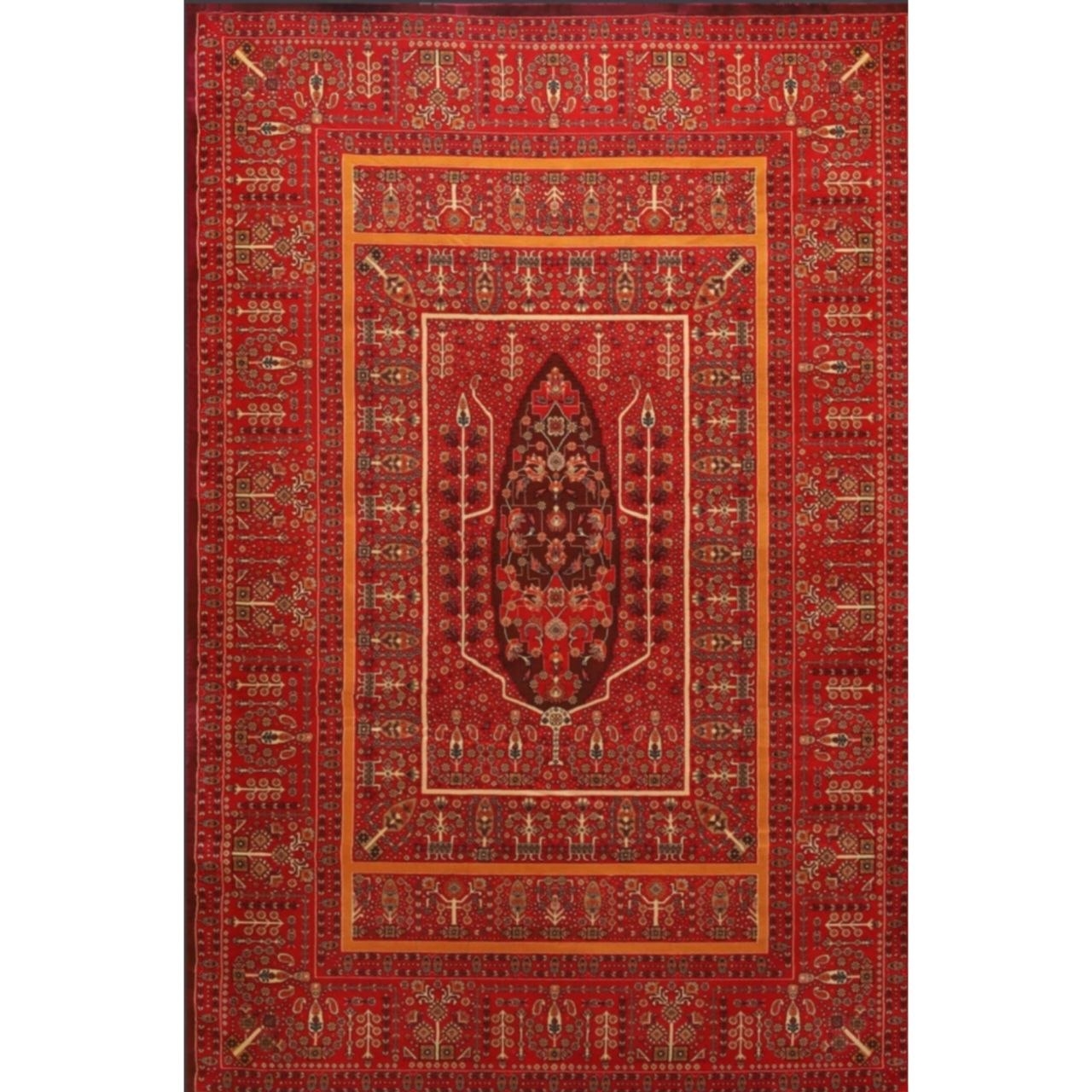 فرش ماشینی 81622 یاقوت آراکو