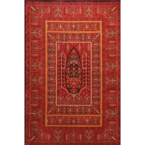 فرش ماشینی 81622 یاقوت آراکو