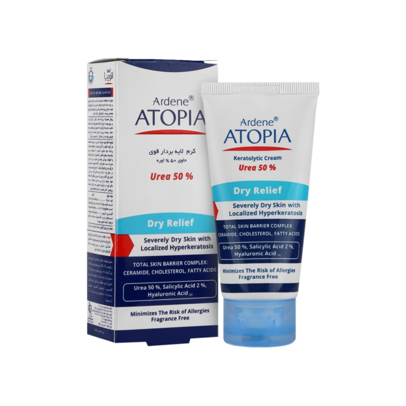 کرم لایه بردار قوی 50 درصد اوره اتوپیا آردن حجم ۵۰ میلی لیتر