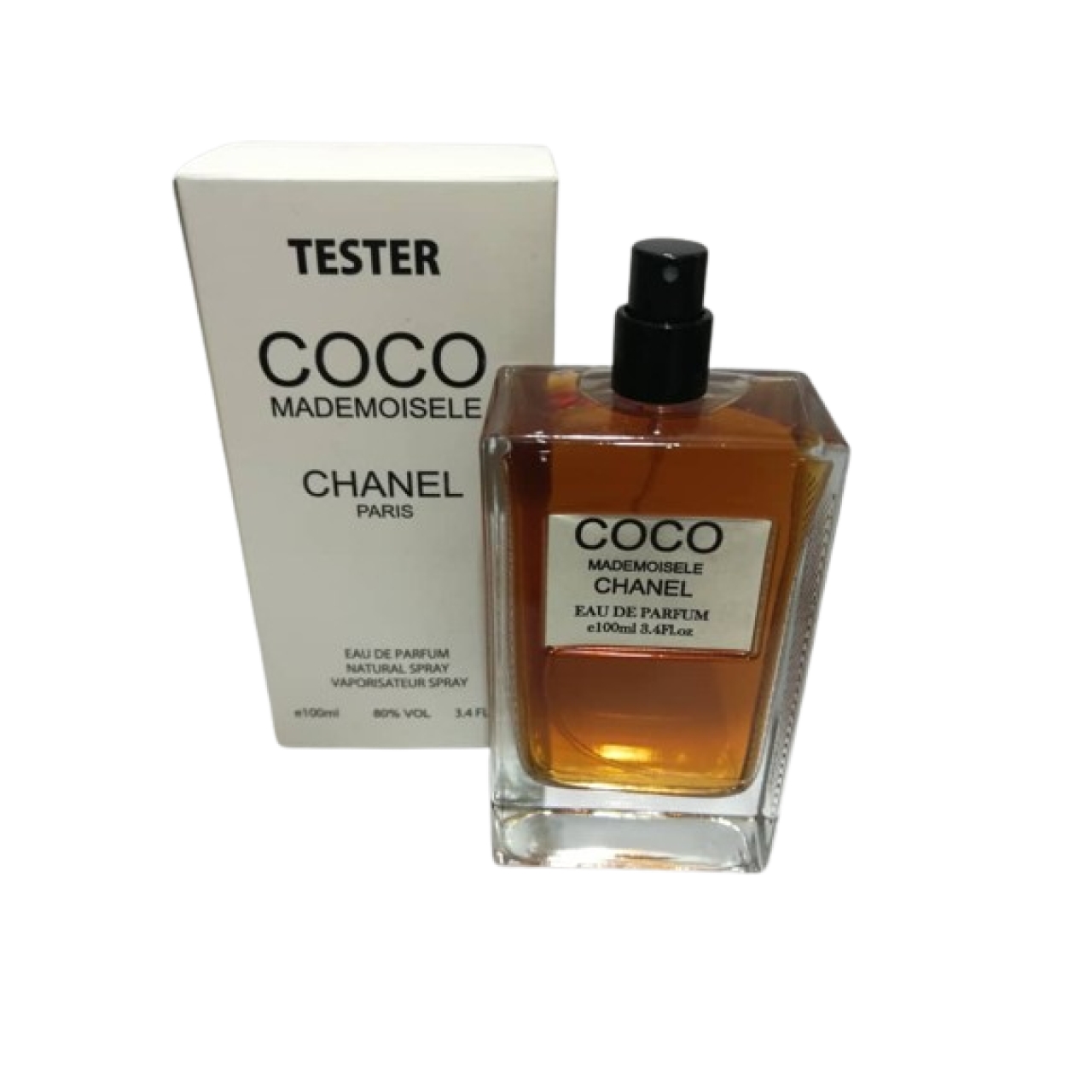 تستر جعبه سفید زنانه شنل مدل کو کو مادمازل حجم 100 میلی لیتر