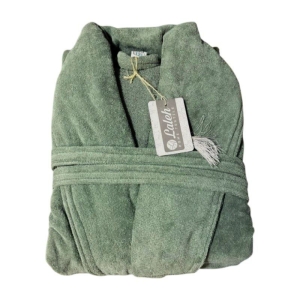 حوله تنپوش مردانه و زنانه کلاهدار لاله 125 سایز Large & medium