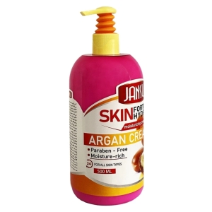 کرم مرطوب کننده دست جانسو مدل روغن آرگان مناسب برای انواع پوست حجم 500 میلی لیتر