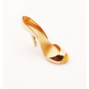 آویز گردنبند طلا 18 عیار زنانه مدل گیفت گلد کد 12