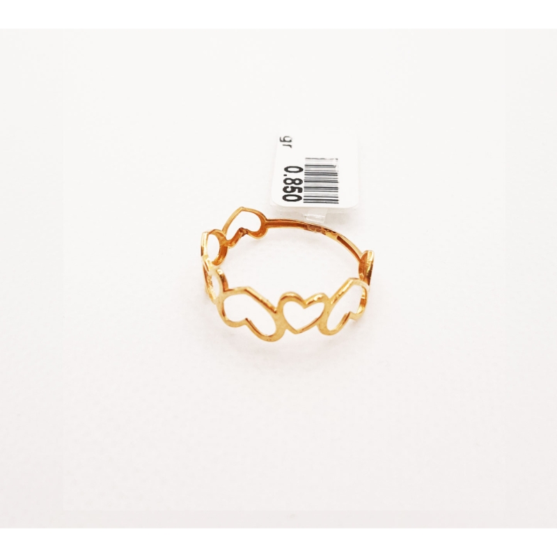  انگشتر طلای ۱۸ عیار مدل مینیمال کد 47 سایر 56