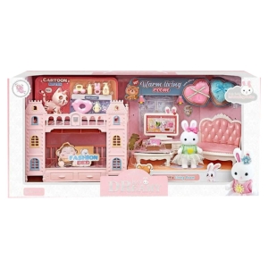 عروسک دخترانه مدل خانه خرگوش کد 6678