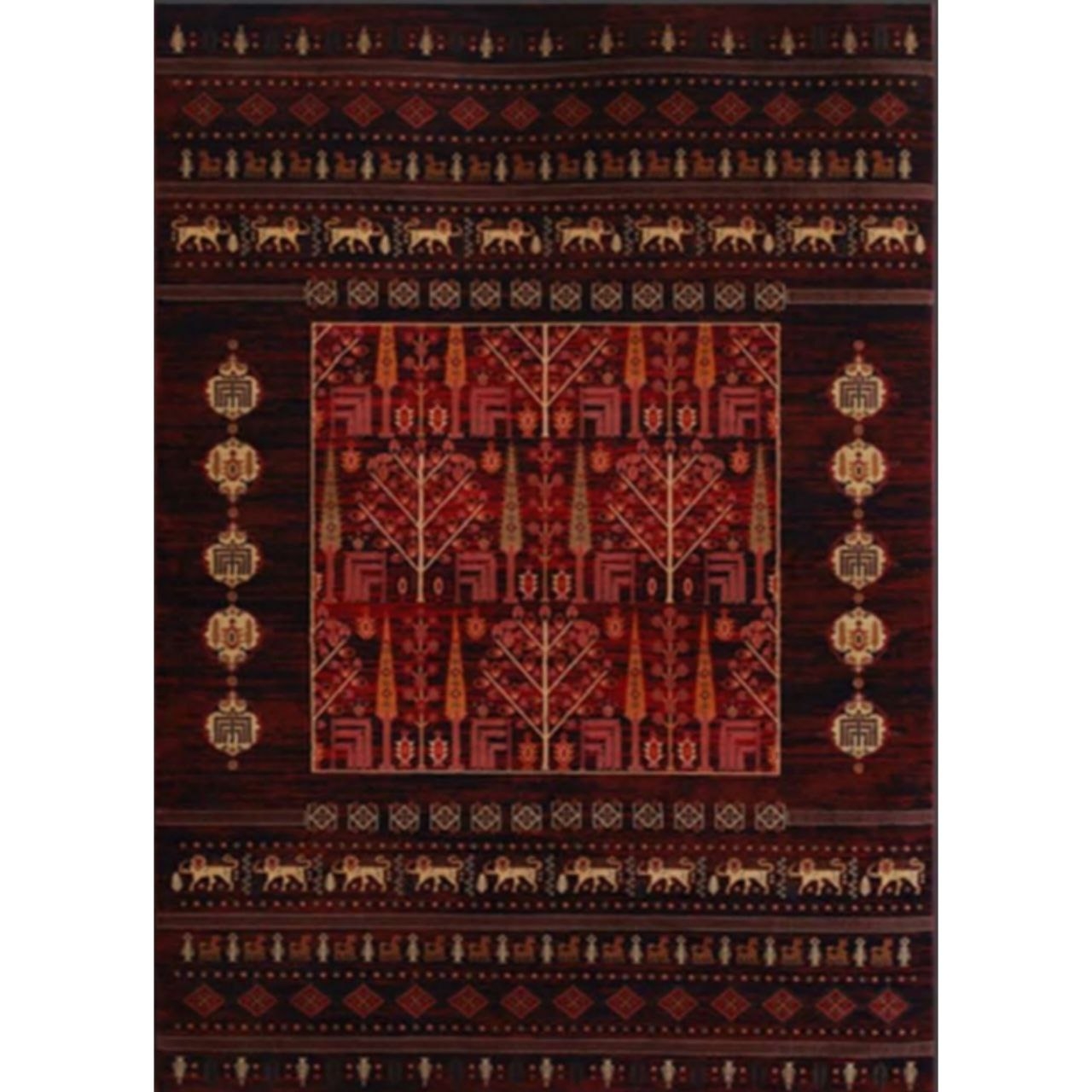 فرش ماشینی 81138 یاقوت آراکو