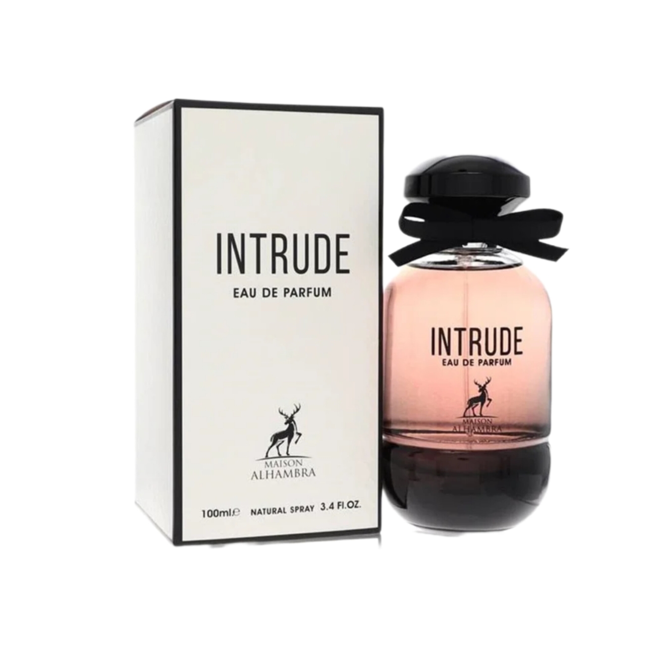 ادکلن زنانه الحمبرا مدل اینترود رایحه جیوانچی له اینتردیت حجم ۱۰۰ میل