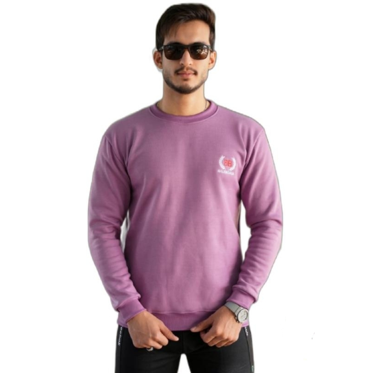 دورس مردانه و زنانه سه نخ داخل کرکی رنگ یاسی