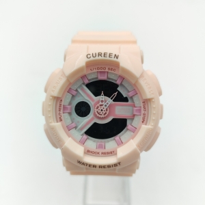 ساعت مچی زنانه کرین مدل shock_Pink 1