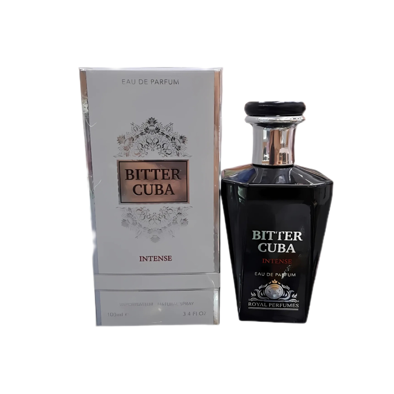 ادکلن مردانه ار کی وی مدل بیتر کوبا اینتنس رایحه توسکان لدر حجم ۱۰۰ میل