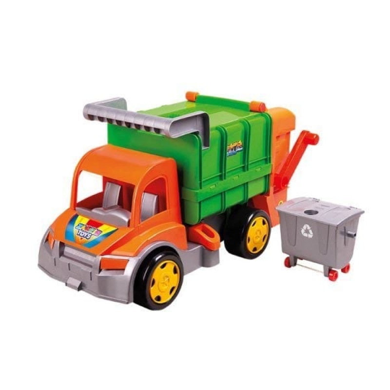 ماشین اسباب بازی کامیون مدل حمل زباله F3