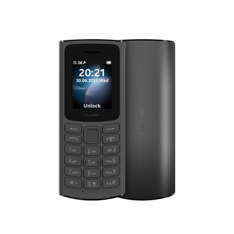 گوشی موبایل هانوفر مدل 105 دو سیم کارت ظرفیت 32 مگابایت و رم 64 مگابایت 