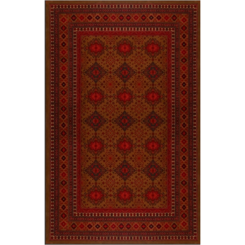 فرش ماشینی 81131 یاقوت آراکو