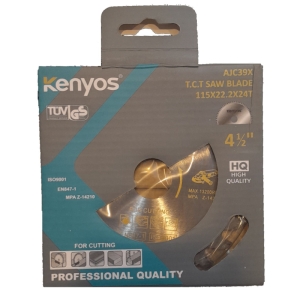 صفحه برش چوب سایز KENYOS 115mm