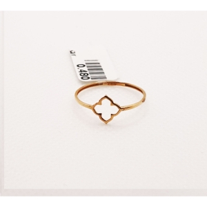 انگشتر طلای ۱۸ عیار مدل مینیمال کد 20