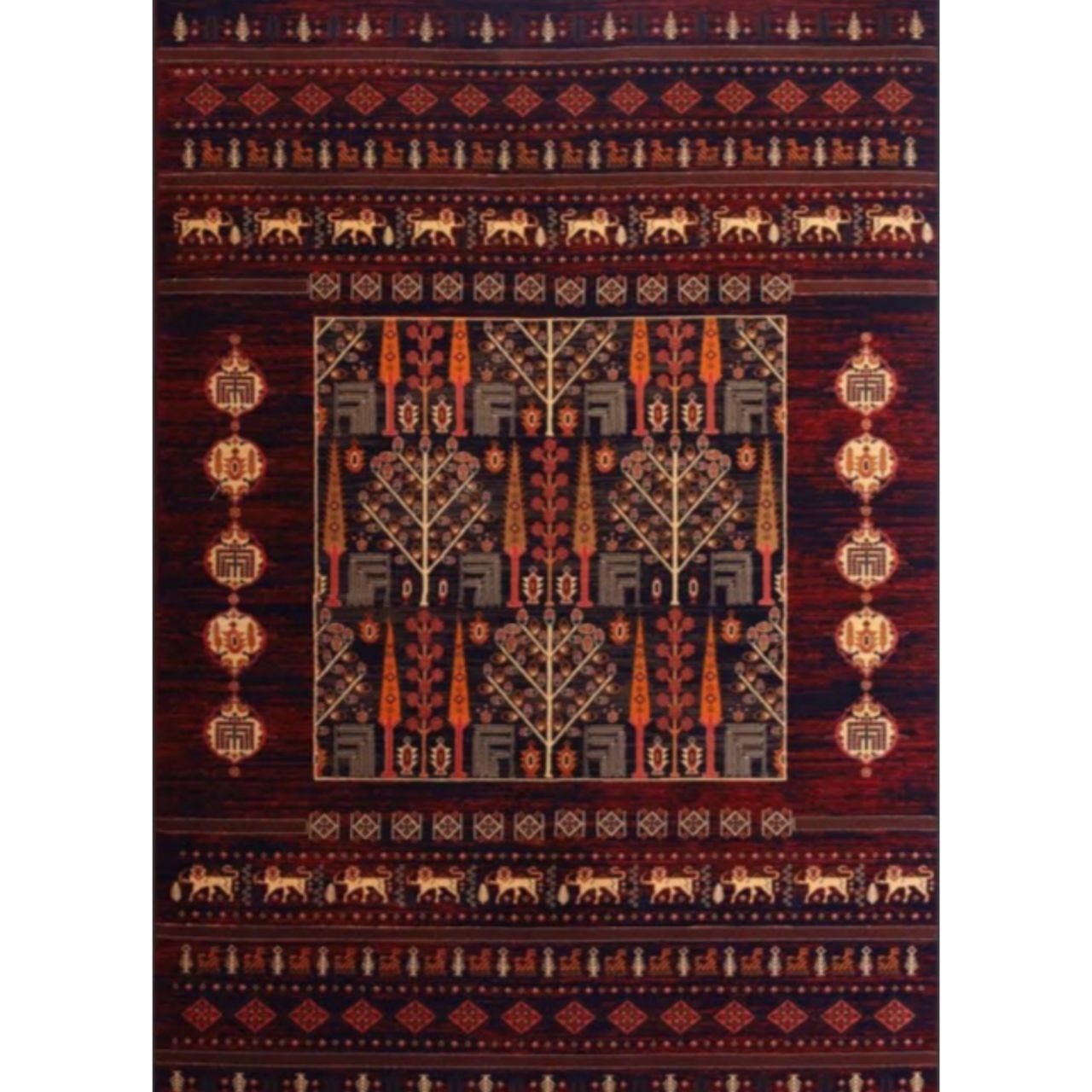 فرش ماشینی 81102 یاقوت آراکو