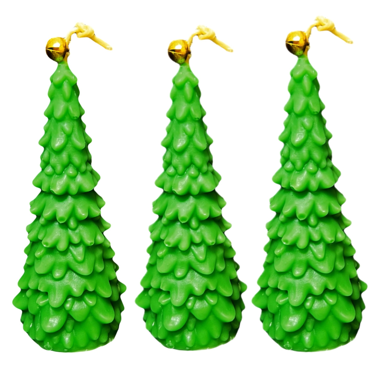 شمع مدل کاج تویا بسته 3 عددی