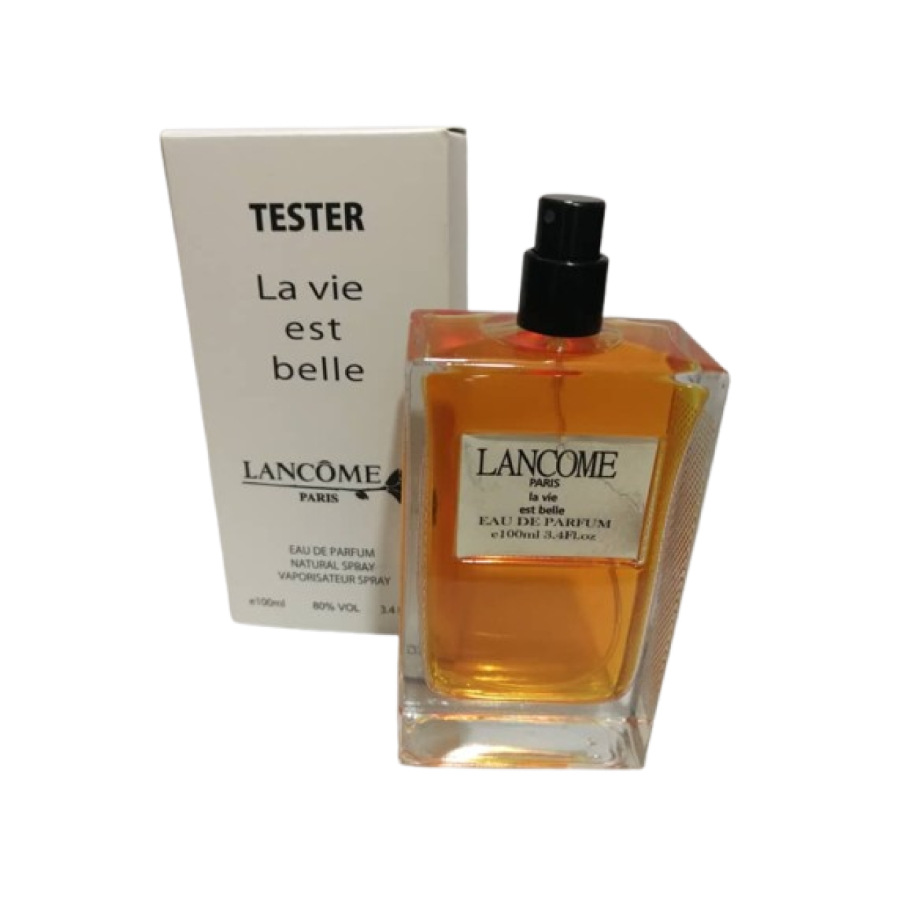 تستر جعبه سفید زنانه لانکوم مدل لا وی است بل حجم 100 میلی لیتر