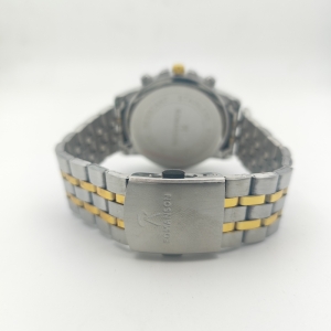 ساعت مچی عقربه ای مردانه رومانسون مدل gold-silver 01