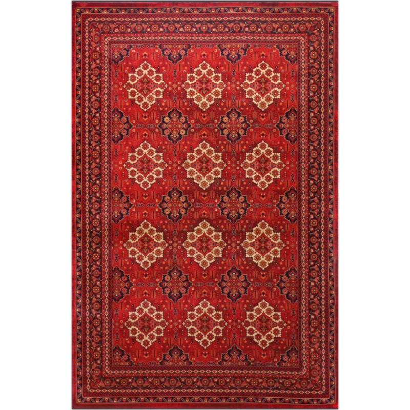 فرش ماشینی 81207 یاقوت آراکو