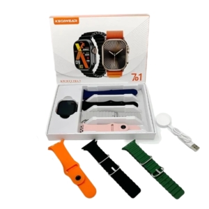 ساعت هوشمند کگیویر الترا مدل KW28 ULTRA3 با 7 بند متنوع