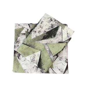 کاور ملحفه تشک مهمان سایز ۱۹۵*۹۵ تترون طرح دیاموند همراه روبالشی پاکتی