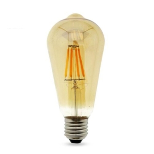 لامپ فیلامنتی 8 وات مدل ST64 پایه E27
