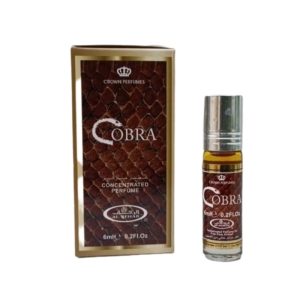 ادکلن زنانه مردانه الرحاب مدل کبری کبرا حجم ۶ میل