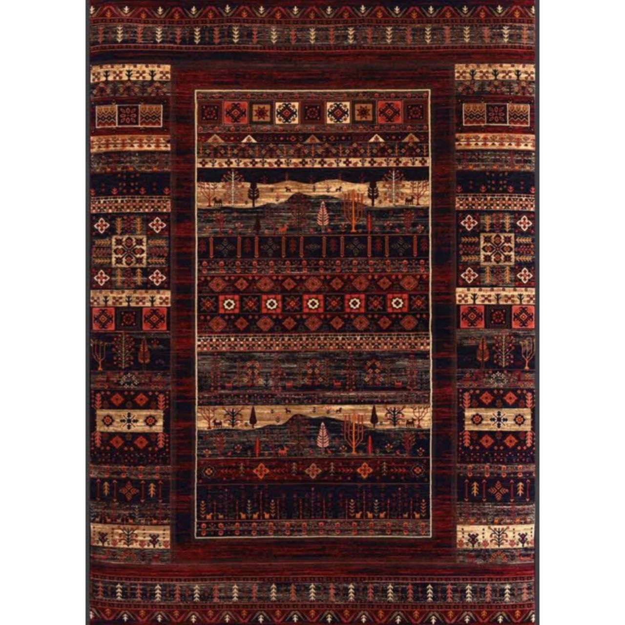 فرش ماشینی 81106 یاقوت آراکو