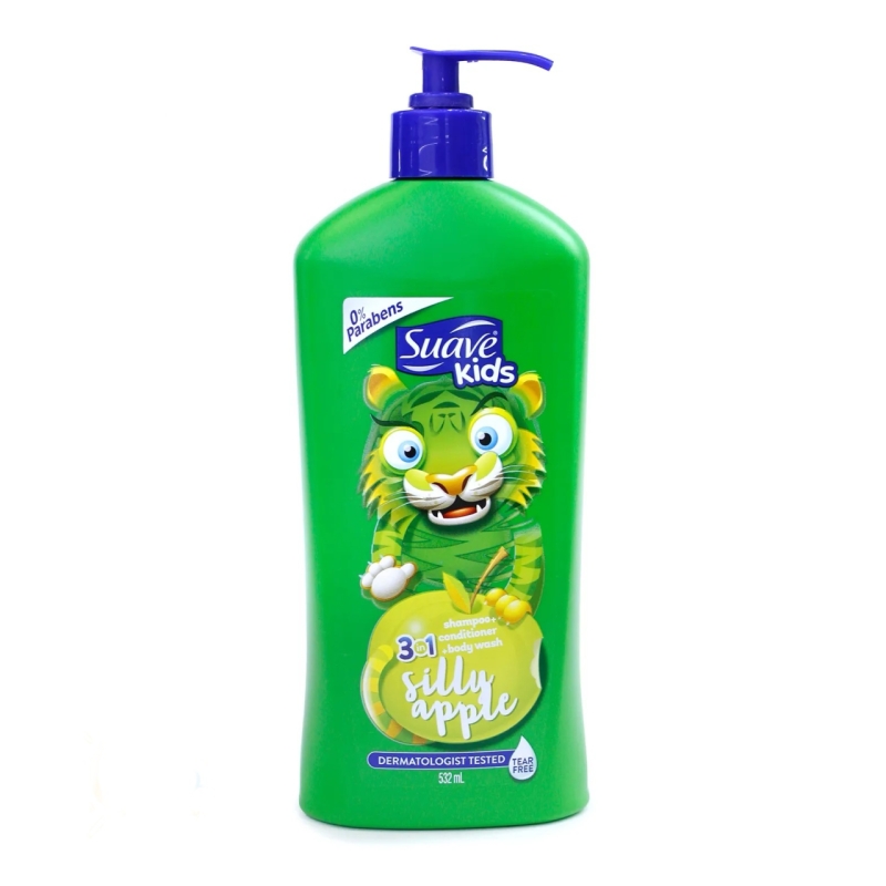 شامپو کودک سواو رایحه سیب حجم 532 میلی لیتر