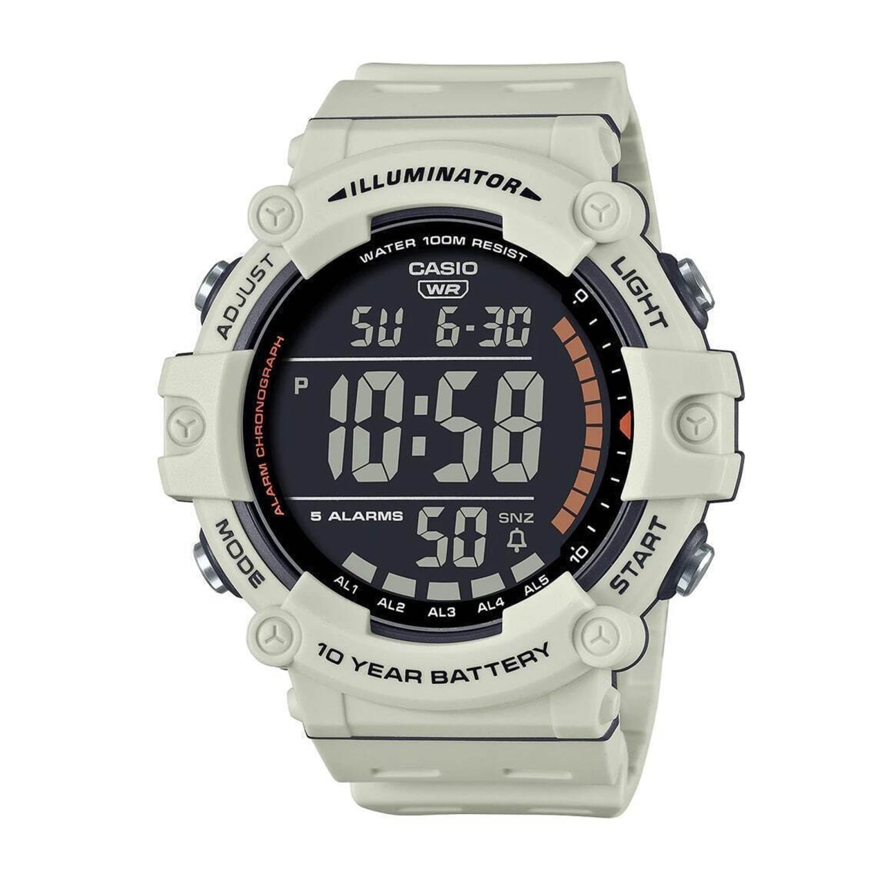 ساعت مچی دیجیتال مردانه کاسیو مدل AE-1500WH-8B2VDF