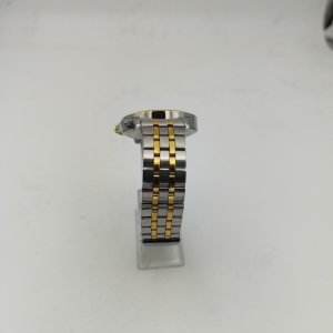 ساعت مچی عقربه ای مردانه رومانسون مدل gold-silver 02