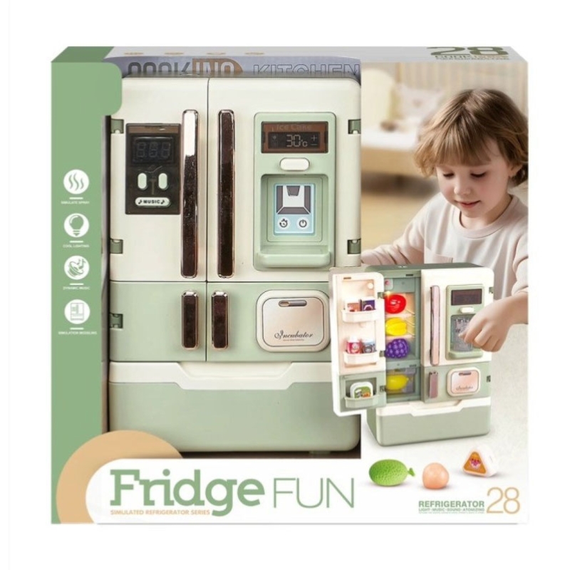 اسباب بازی دخترانه یخچال با بخار 