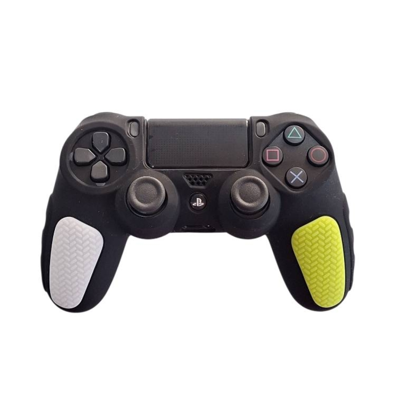 کاور ضد ضربه دسته بازی پلی استیشن 4 رنگ زرد و سفید