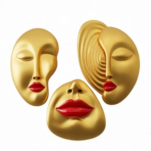 تابلو برجسته چهره کد 03