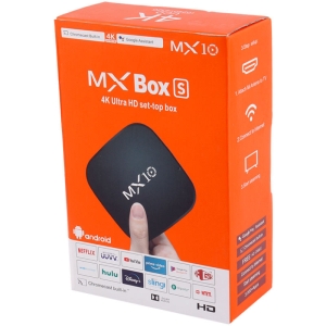 اندروید باکس MX BOX S MX10 4K به همراه ریموت کنترل