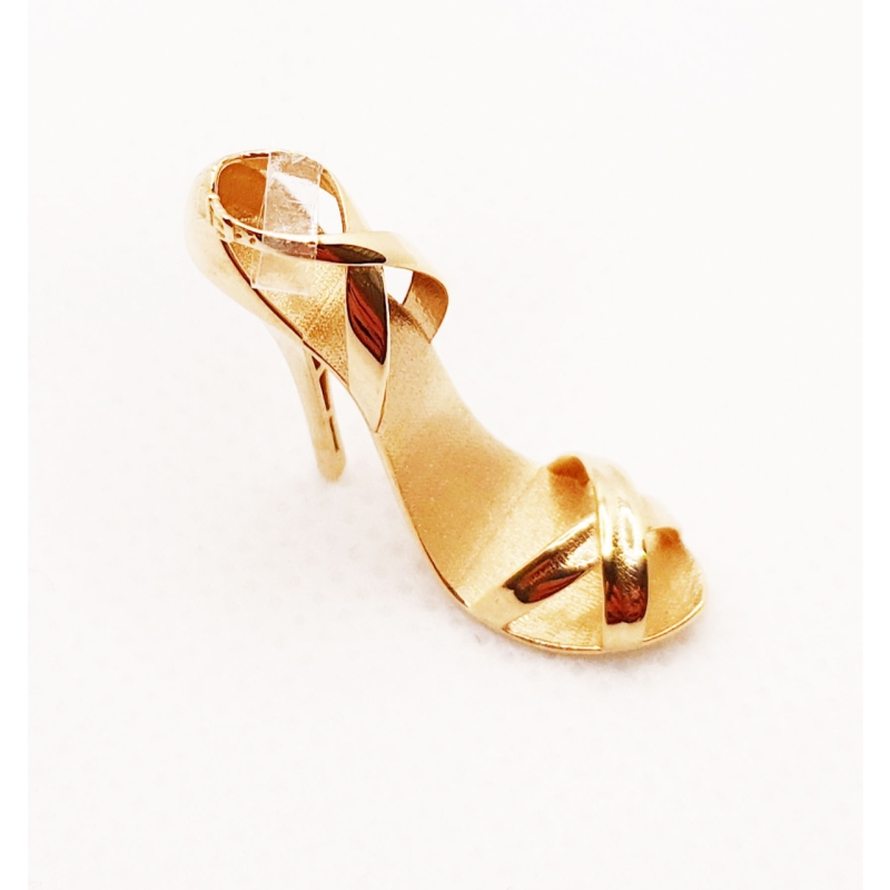 آویز گردنبند طلا 18 عیار زنانه مدل گیفت گلد کد 13