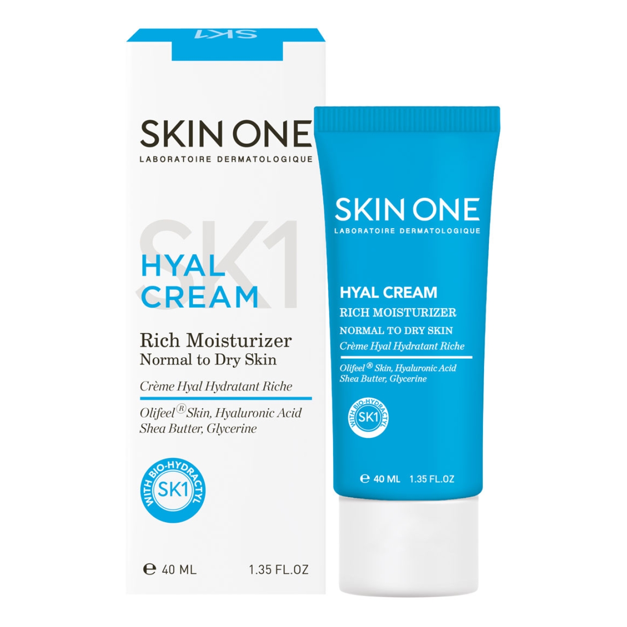 ژل کرم مرطوب کننده هیال اسکین وان حجم ۴۰ میلی لیتر 