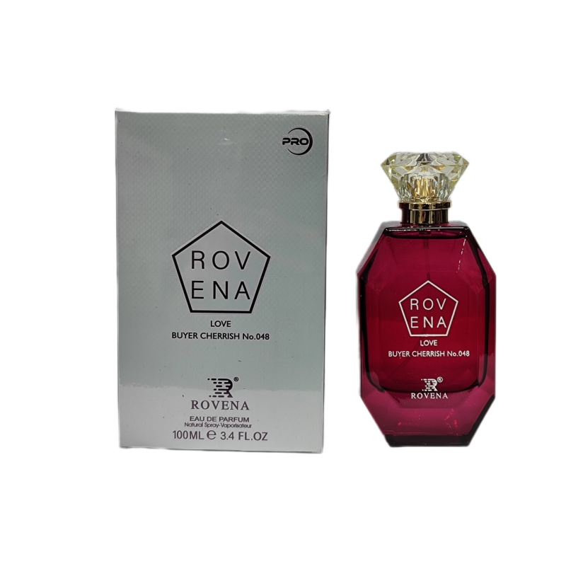 ادکلن زنانه مردانه روونا مدل کایالی لاوفست برنینگ چری ۴۸ حجم ۱۰۰ میل