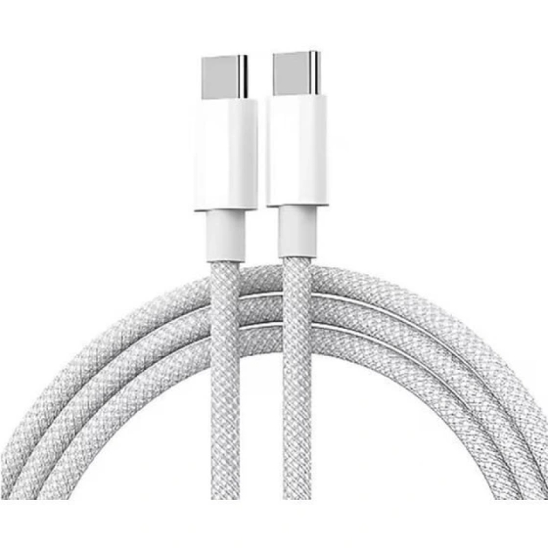 کابل شارژ آیفون 15 , 16 و 17 مدل تایپ سی به تایپ سی