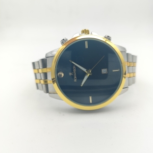 ساعت مچی عقربه ای مردانه رومانسون مدل gold-silver 01