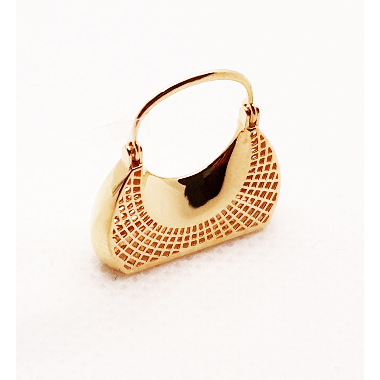 آویز گردنبند طلا 18 عیار زنانه مدل گیفت گلد کد 3