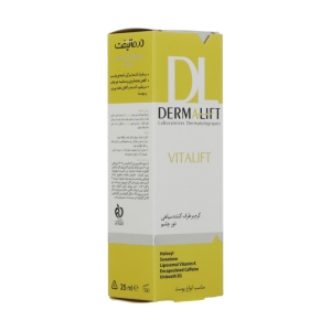  کرم دور چشم درمالیفت ویتالیفت حجم ۲۵ میلی لیتر