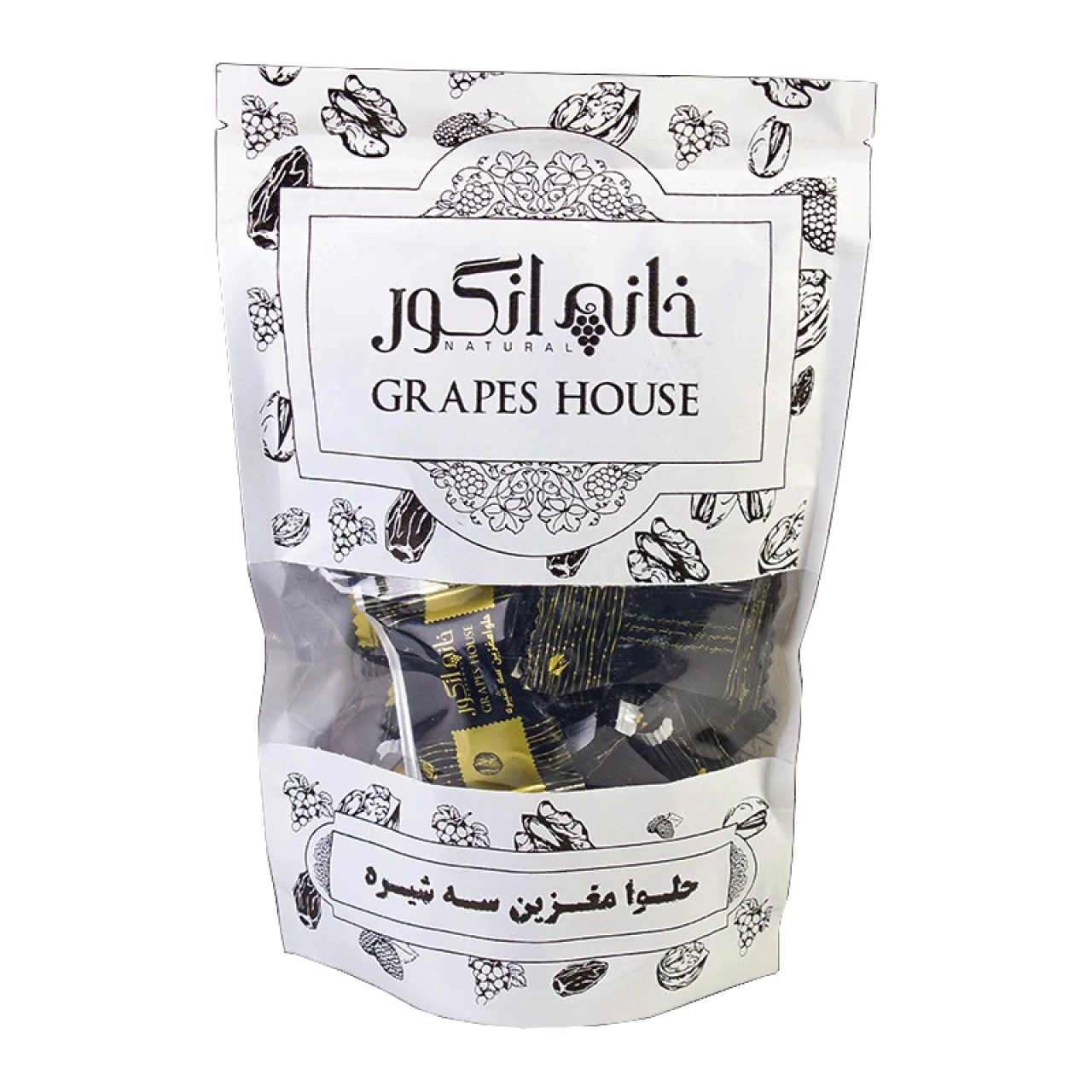 حلوا مغزین سه شیره خانه انگور - 200 گرم