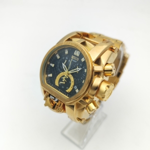 ساعت مچی مردانه اینویکتا مدل ZEUS Gold 020