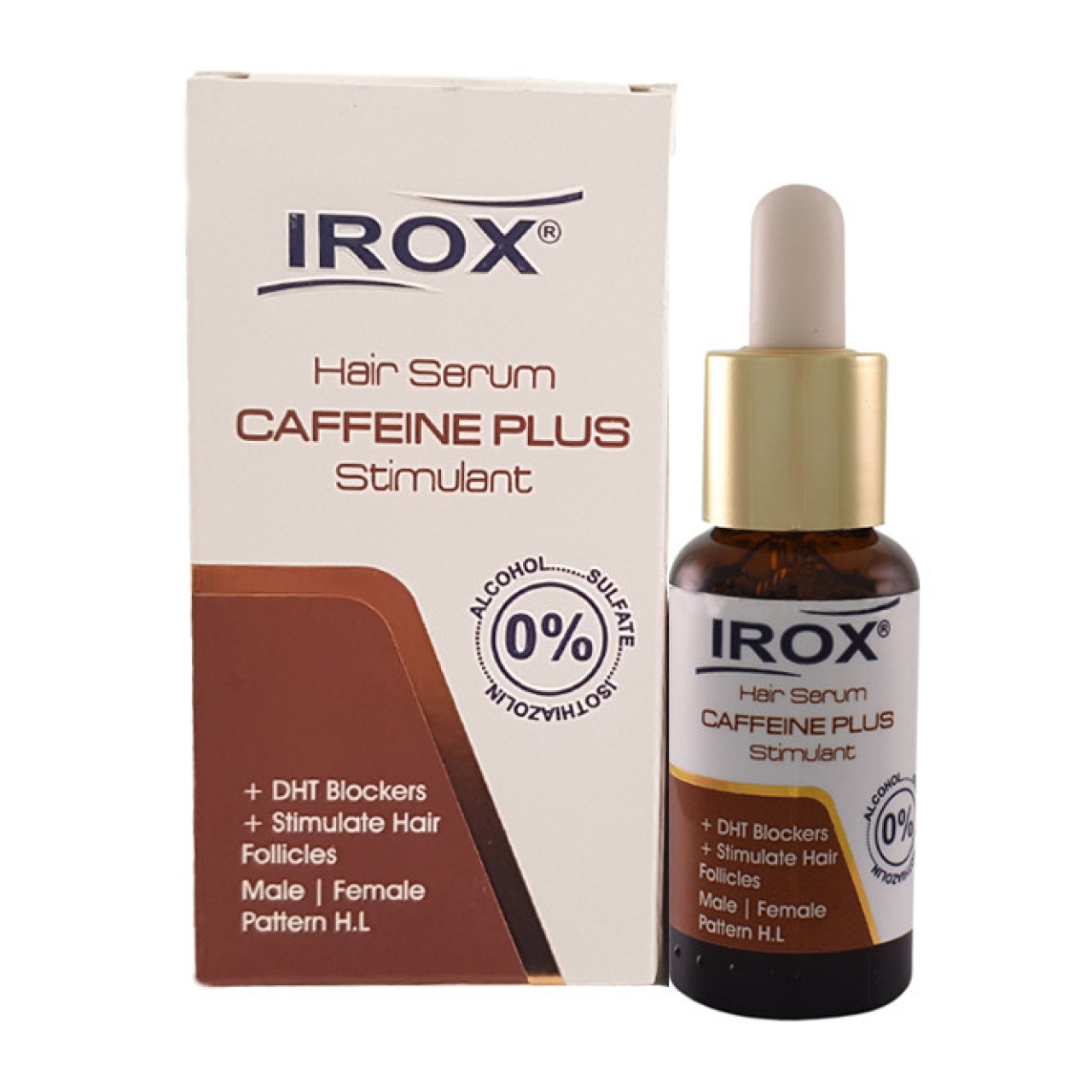 سرم موی کافئین پلاس ایروکس حجم ۳۰ میلی لیتر