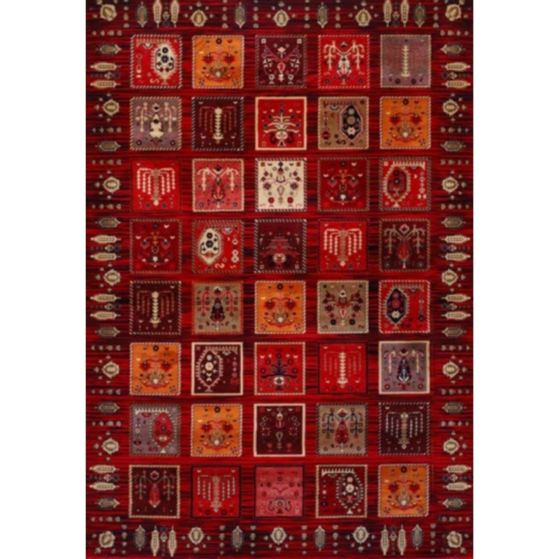 فرش ماشینی 81137 یاقوت آراکو