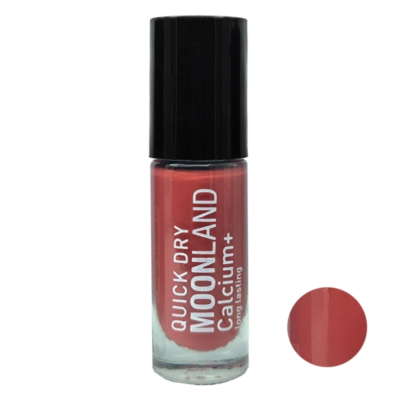 لاک ناخن مون لند رنگ آجری کد 27