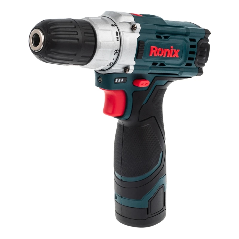 دریل پیچ گوشتی شارژی 10 میلی متری رونیکس مدل 8613i
