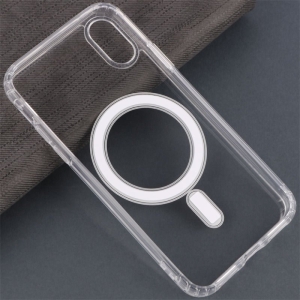 کاور مدل Clear Case Magnetic Mag Safe مناسب برای گوشی موبایل آیفون X / XS